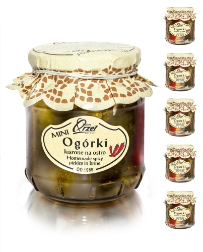 Ogorki kiszone na ostro mini 280g_zestaw.jpg